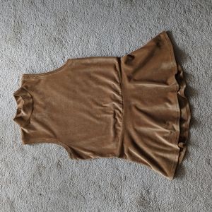 I.N. San Francisco Sleeveless Peplum Turtleneck